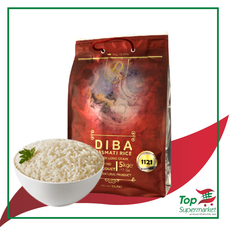 Diba riz Basmati rouge 5KG